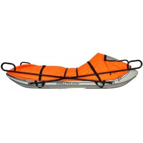 ALPIN REDNINGSPULK MED 2-MANNS ALPINDRAG