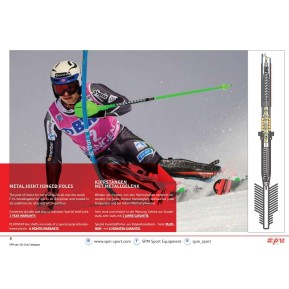 RØD WORLD CUP GATE PLATINUM BRUSH GRIP RØD staur m/mek. ledd, patentert bør