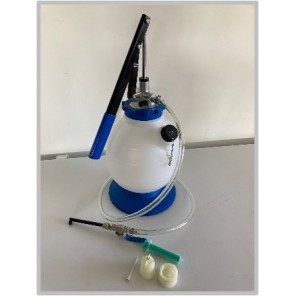 Filling and venting set for brakes, professional version