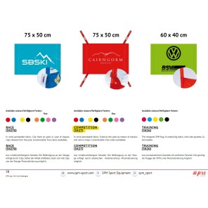 GS flagg med borrelås